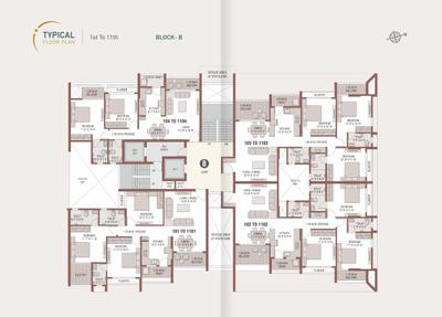 Project Image of 1379.21 - 1869.878 Sq.ft 2 BHK Apartment for buy in One Rise