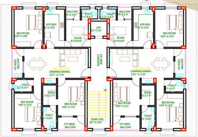 Stairway Om Baikuntha Cluster Plan 1