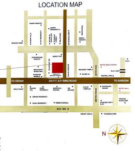 Shree Mahavir Status Location Plan 1