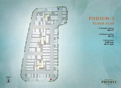 Project Image of 1664.0 - 3983.0 Sq.ft 3 BHK Apartment for buy in Prithvi Towers