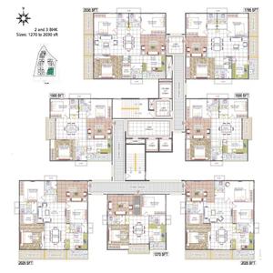 Project Image of 1630.0 - 2510.0 Sq.ft 3 BHK Apartment for buy in Vertex Palacia