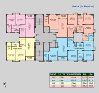 Project Image of 956 Sq.ft 2 BHK Apartment / Flat for sale in Madhyamgram for Rs. 5800000