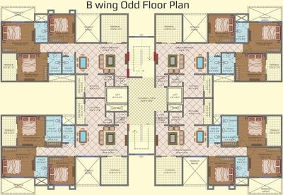 Project Image of 842.0 - 1243.0 Sq.ft 3 BHK Apartment for buy in Sai Royale Wing B