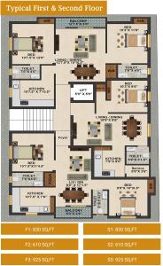 Project Image of 610.0 - 925.0 Sq.ft 1 BHK Apartment for buy in VSS Vishwaraja Apartments