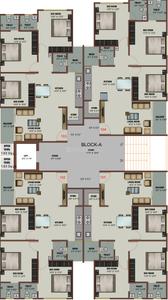 Project Image of 803.96 - 846.9 Sq.ft 3 BHK Apartment for buy in Shree Hari Aashish