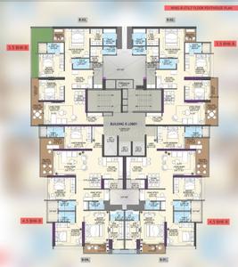 Project Image of 1257.44 - 1706.19 Sq.ft 3.5 BHK Apartment for buy in Goel Ganga Platinum B Building B