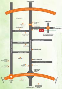 Project Image of 1350.0 - 2700.0 Sq.ft Residential Plot Plot for buy in Durga Eco City