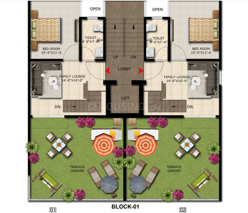 Project Image of 2130 Sq.ft 3 BHK Apartment / Flat for sale in Noida Extension for Rs. 5800000
