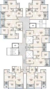 Project Image of 592.98 - 637.98 Sq.ft 2 BHK Apartment for buy in Shubh Meriton Towers