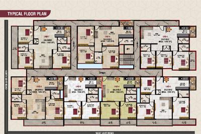 Project Image of 1054.0 - 1593.0 Sq.ft 2 BHK Apartment for buy in SSL Keerthana Shelters