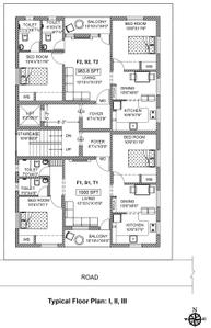 Project Image of 983.0 - 1000.0 Sq.ft 2 BHK Apartment for buy in Dura Sita Apartments