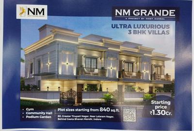Project Image of 0.0 - 1800.0 Sq.ft 3 BHK Villa for buy in NM Grande Luxurious Villa