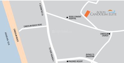 Project Image of 879 Sq.ft 1 BHK Apartment / Flat for sale in Calangute for Rs. 13500000