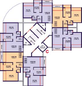 Project Image of 261.0 - 480.0 Sq.ft 1 BHK Apartment for buy in Haware Leelaangan