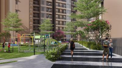 Project Image of 379.39 - 713.83 Sq.ft 1 BHK Apartment for buy in JSB Nakshatra Veda Wing H And I