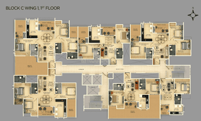 Project Image of 539.0 - 1914.0 Sq.ft 1 BHK Apartment for buy in Provident Ecopolitan
