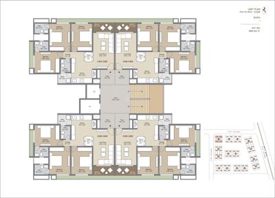 Project Image of 1815.0 - 2211.0 Sq.ft 3 BHK Apartment for buy in Rameshwar City