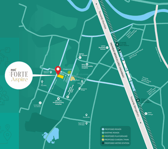 Project Image of 1241 Sq.ft 3 BHK Apartment / Flat for sale in Punawale for Rs. 9900000