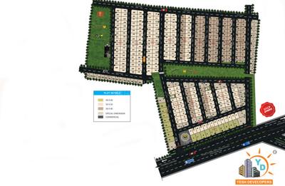 Project Image of 1200.0 - 2400.0 Sq.ft Residential Plot Plot for buy in Yesh Dream Citi