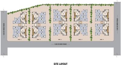 Project Image of 0.0 - 388.0 Sq.ft 1 RK Apartment for buy in Ashoka Valley of Flowers
