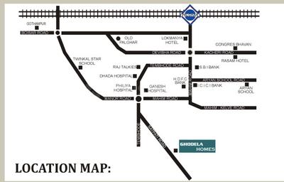 Ghodela Homes Building No 6 Phase 1 Location Plan 1
