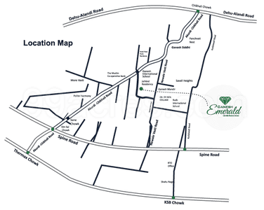 Ganesh Emerald Location Plan 1