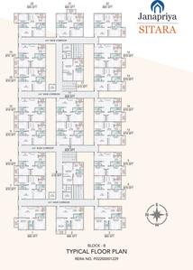 Project Image of 580.0 - 885.0 Sq.ft 2 BHK Apartment for buy in Janapriya Sitara