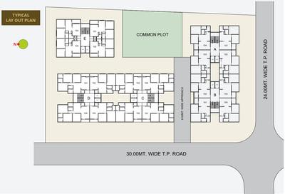 Project Image of 1161 Sq.ft 2 BHK Apartment / Flat for sale in Odhav for Rs. 4600000