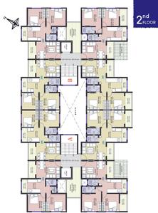 Project Image of 630.23 - 707.73 Sq.ft 2 BHK Apartment for buy in Monaarch LE Sancy