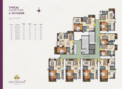 Project Image of 547.0 - 844.0 Sq.ft 2 BHK Apartment for buy in Triaxis Splendour Plus