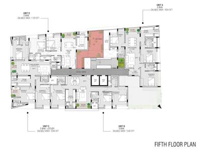 Project Image of 1128.0 - 2274.0 Sq.ft 2 BHK Apartment for buy in EK Aster