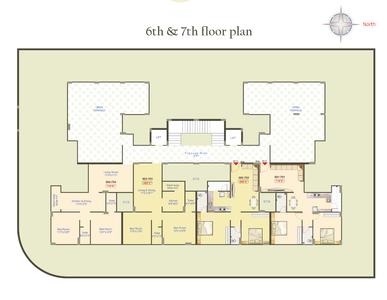 Project Image of 698.04 - 764.99 Sq.ft 2 BHK Apartment for buy in Sagar Shlok Heights