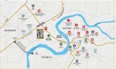 Project Image of 1500 Sq.ft 1 BHK Apartment / Flat for sale in Kalyan West for Rs. 4800000