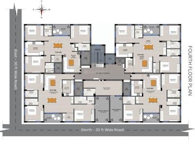 Project Image of 1071.0 - 1892.0 Sq.ft 2 BHK Apartment for buy in Adiilakshmi Crystal