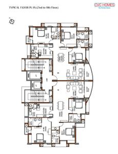 Project Image of 1794.0 - 1988.0 Sq.ft 3 BHK Apartment for buy in CVC Puthethu Petra