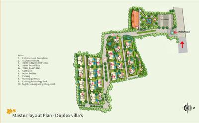 Project Image of 1631.76 - 2250.0 Sq.ft 3 BHK Villa for buy in GHD Casa Grande