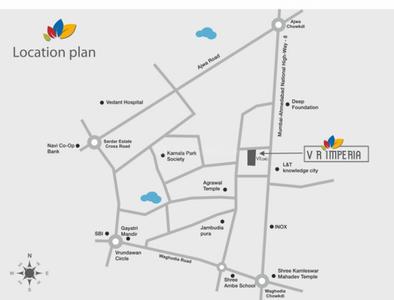 Project Image of 0.0 - 584.0 Sq.ft 2 BHK Apartment for buy in VR Imperia
