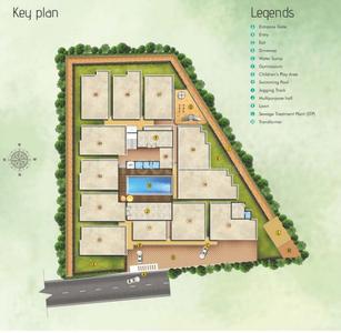 Project Image of 1088 Sq.ft 2 BHK Apartment / Flat for sale in Hennur for Rs. 8200000