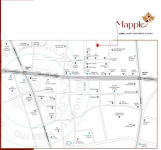 Project Image of 0.0 - 602.03 Sq.ft 2 BHK Apartment for buy in Akshar Mapple 56