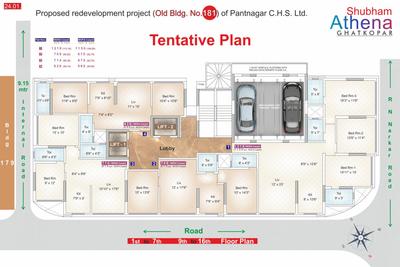 Project Image of 626.0 - 1218.0 Sq.ft 2 BHK Apartment for buy in Avvad Shubham Athena