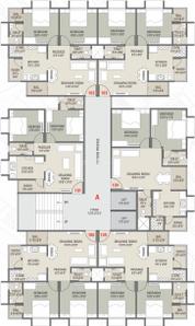Project Image of 481.0 - 622.0 Sq.ft 2 BHK Apartment for buy in Sahajanand Pratham Pride