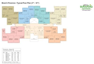 Project Image of 650.0 - 912.0 Sq.ft 2 BHK Apartment for buy in Siddha Suburbia
