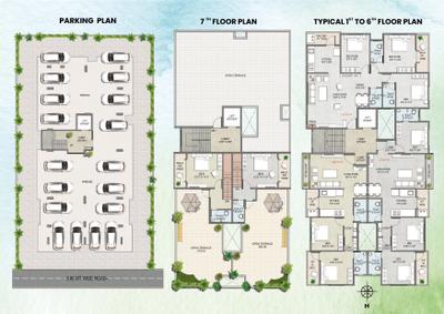Project Image of 1437.0 - 2218.0 Sq.ft 3 BHK Apartment for buy in Morya Pride