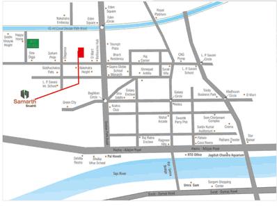 Padam Samarth Srushti Location Plan 1