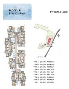 Project Image of 736.0 - 1138.0 Sq.ft 2 BHK Apartment for buy in Brigade Komarla Heights