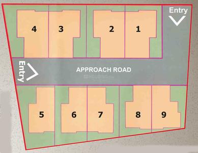 Project Image of 738.51 - 914.39 Sq.ft 3 BHK Villa for buy in Amar Developers Akshar Residency