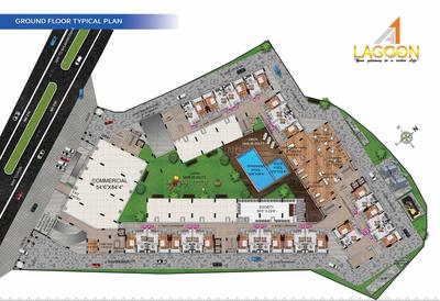 Project Image of 785.0 - 1321.0 Sq.ft 1 BHK Apartment for buy in A1 Lagoon