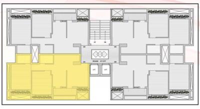 Project Image of 0.0 - 476.3 Sq.ft 2 BHK Apartment for buy in Swati Heights Wing C