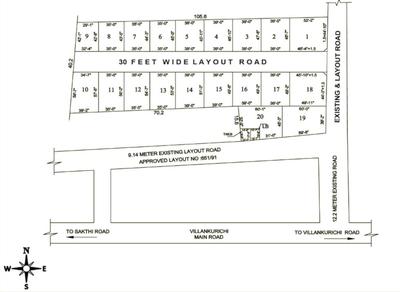 Project Image of 436.0 - 2530.0 Sq.ft Residential Plot Plot for buy in Esha Diamond City