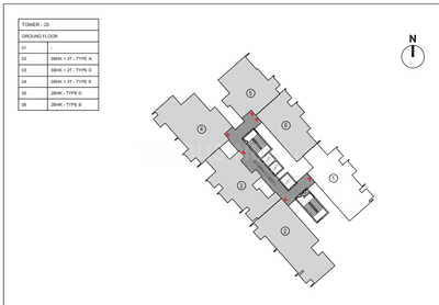 Project Image of 1100 Sq.ft 2 BHK Apartment / Flat for sale in Devanahalli for Rs. 13500000